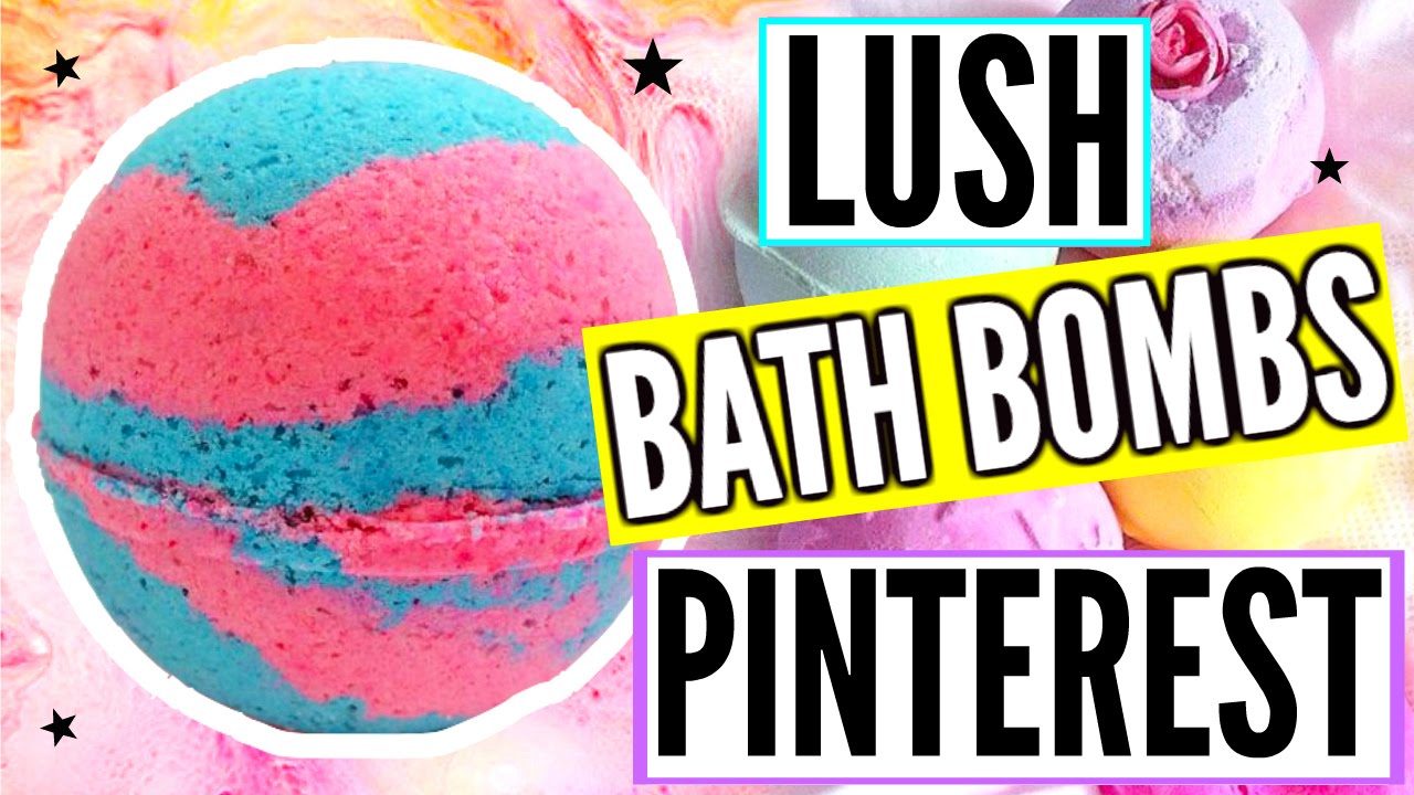 LUSH BATH BOMBS - PROBANDO PINTEREST (Argentina) | STEPHT