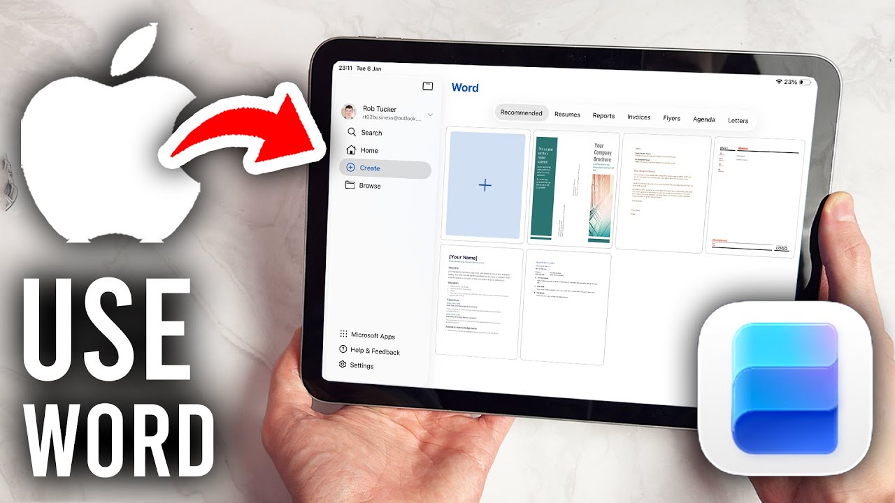 How To Use Microsoft Word On iPad - Step By Step