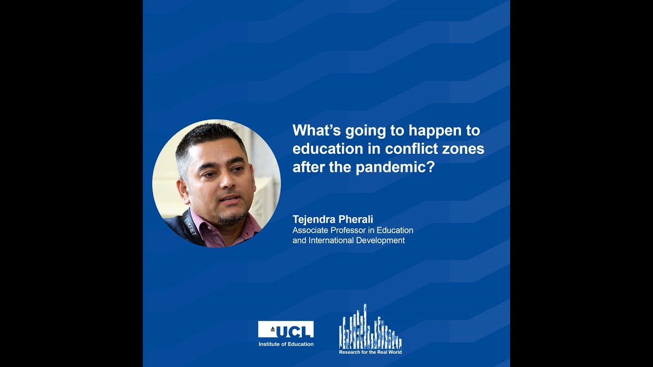 What&rsquo;s going to happen to education in conflict zones after the pandemic? | Research for the Real...