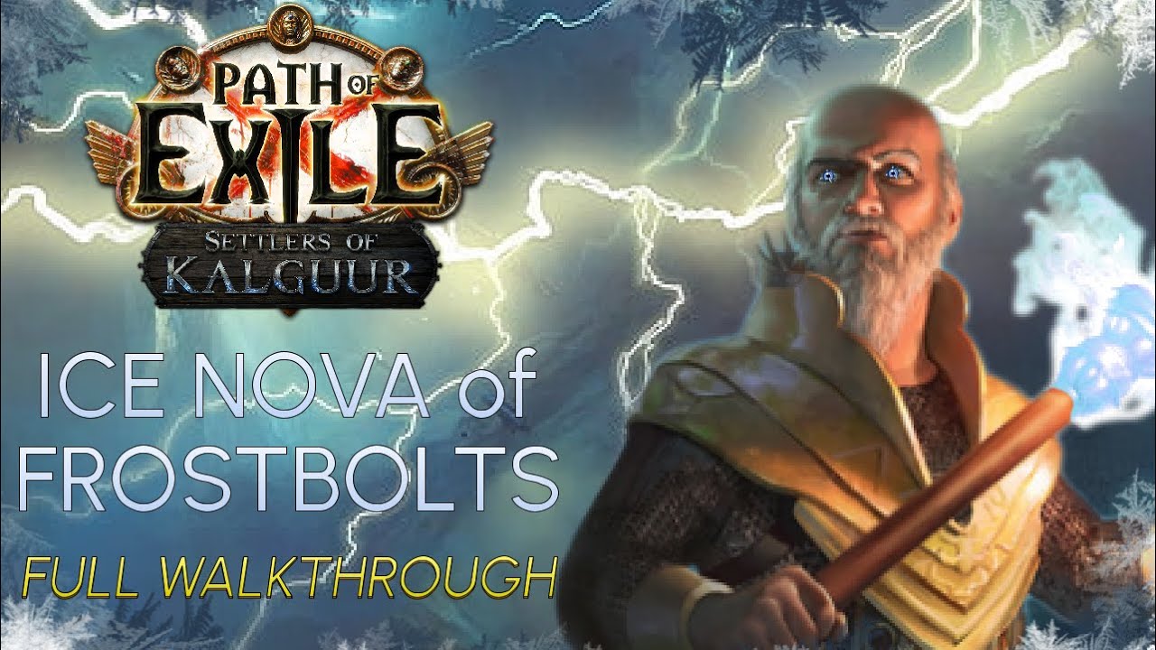 【Path of Exile】Ice Nova of Frostbolts Hierophant | Build Walkthrough | 3.25