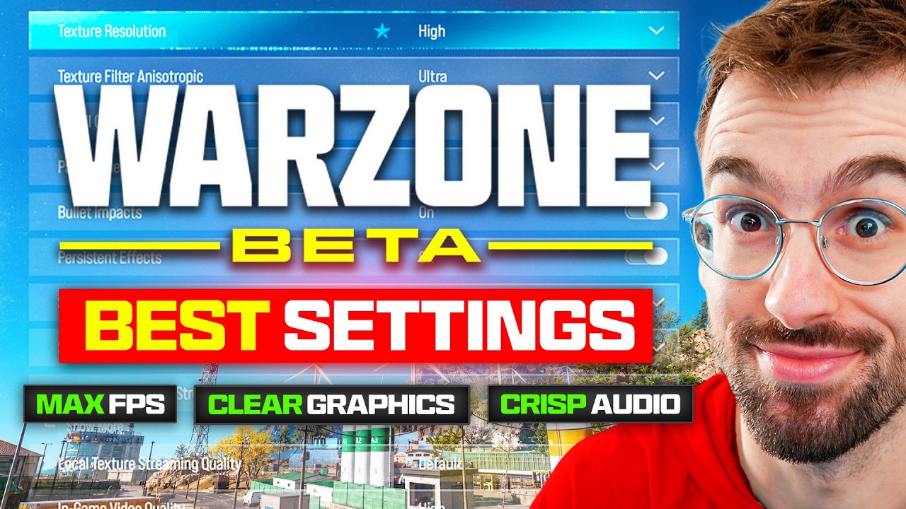 The BEST SETTINGS for Modern Warfare 4 Warzone Beta