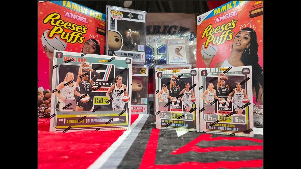 2025 WNBA Donruss 1 Mega v 2 Blasters Round 5