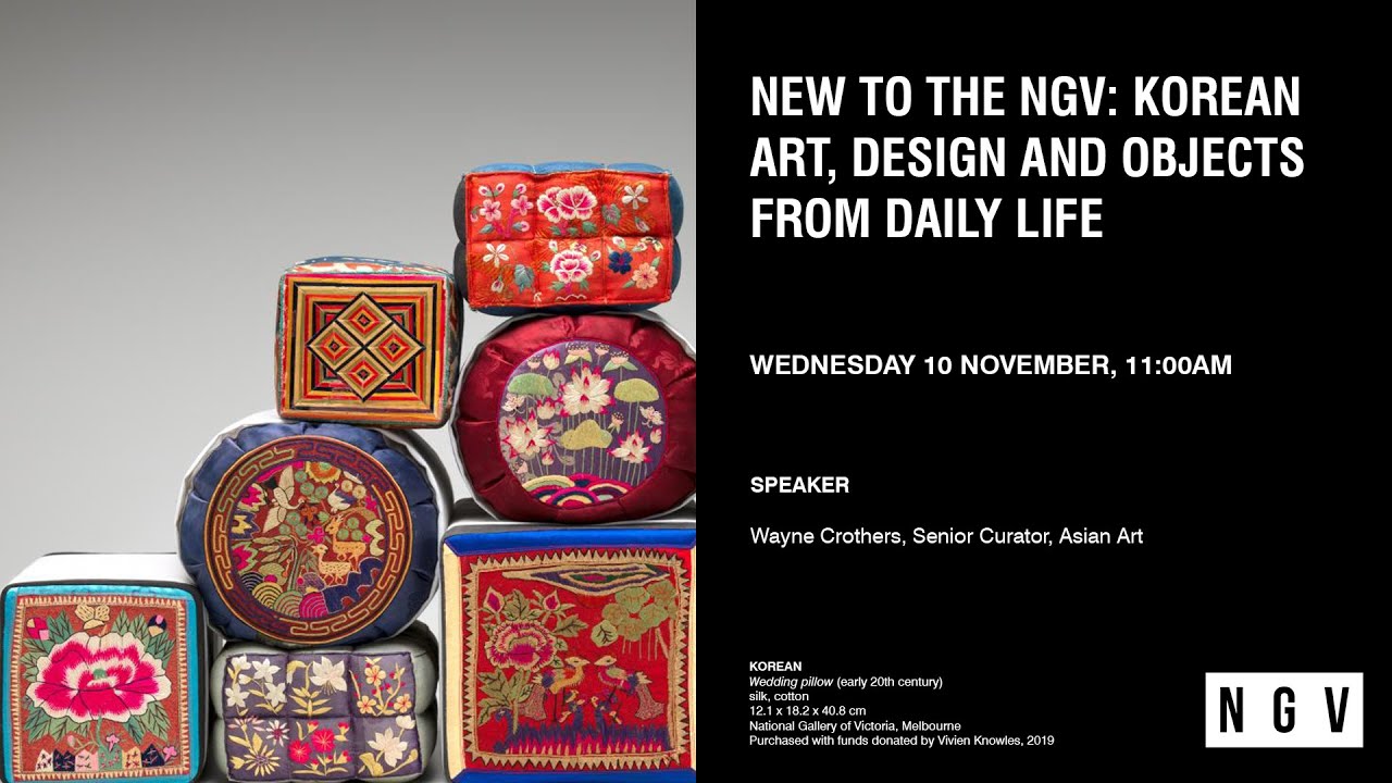 New to the NGV | Korean Art, Design and Objects from daily life