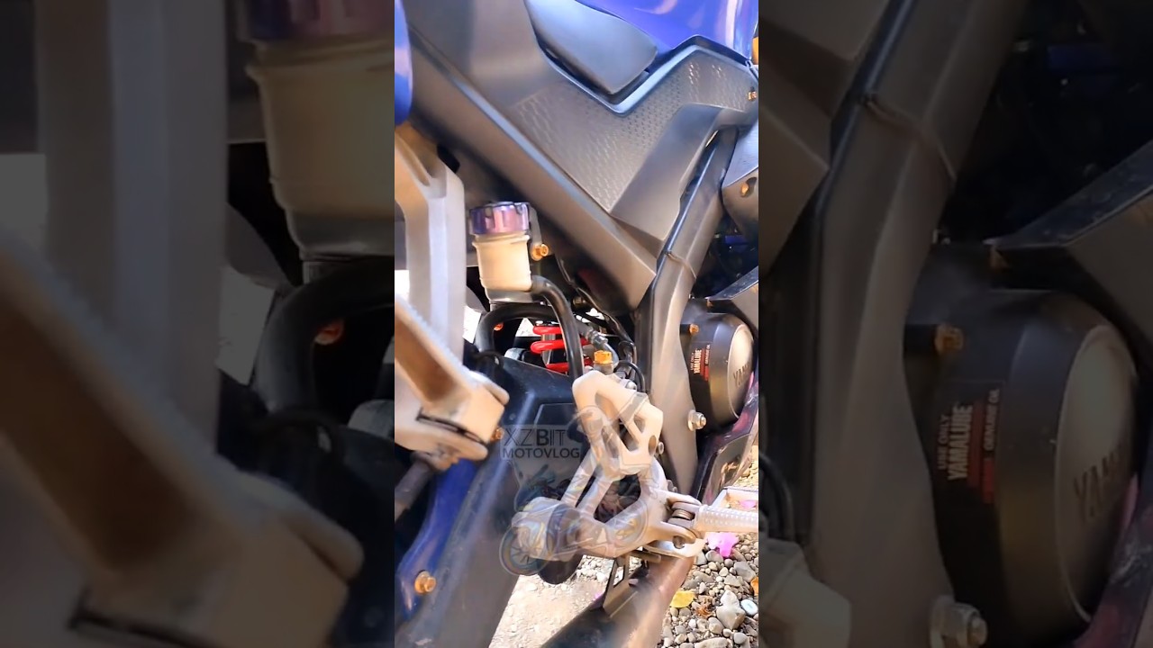 HOW TO REPLACE/CHANGE/INSTALL THE REAR SHOCK ABSORBER (MONO SHOCK) OF YAMAHA R15 V3