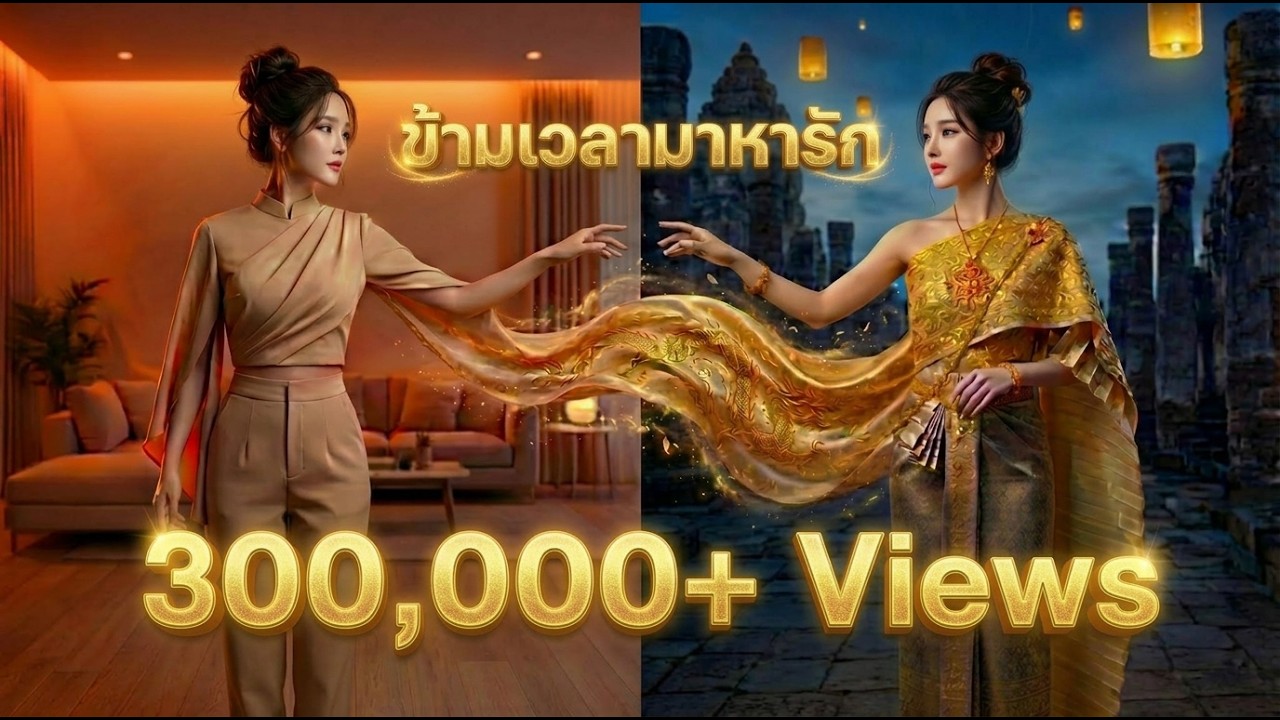 ข้ามเวลามาหารัก (跨越时间的爱) - MobiMobiStudio [Official MV] #สาวไทยข้ามภพป่วนใจแม่ทัพ #ซีรี่ย์จีน