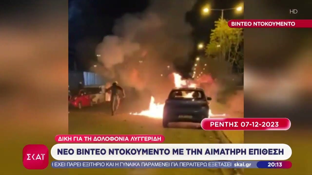 Δίκη για τη δολοφονία Λυγγερίδη: Νέο βίντεο ντοκουμέντο με την αιματηρή επίθεση | Βραδινό Δελτίο