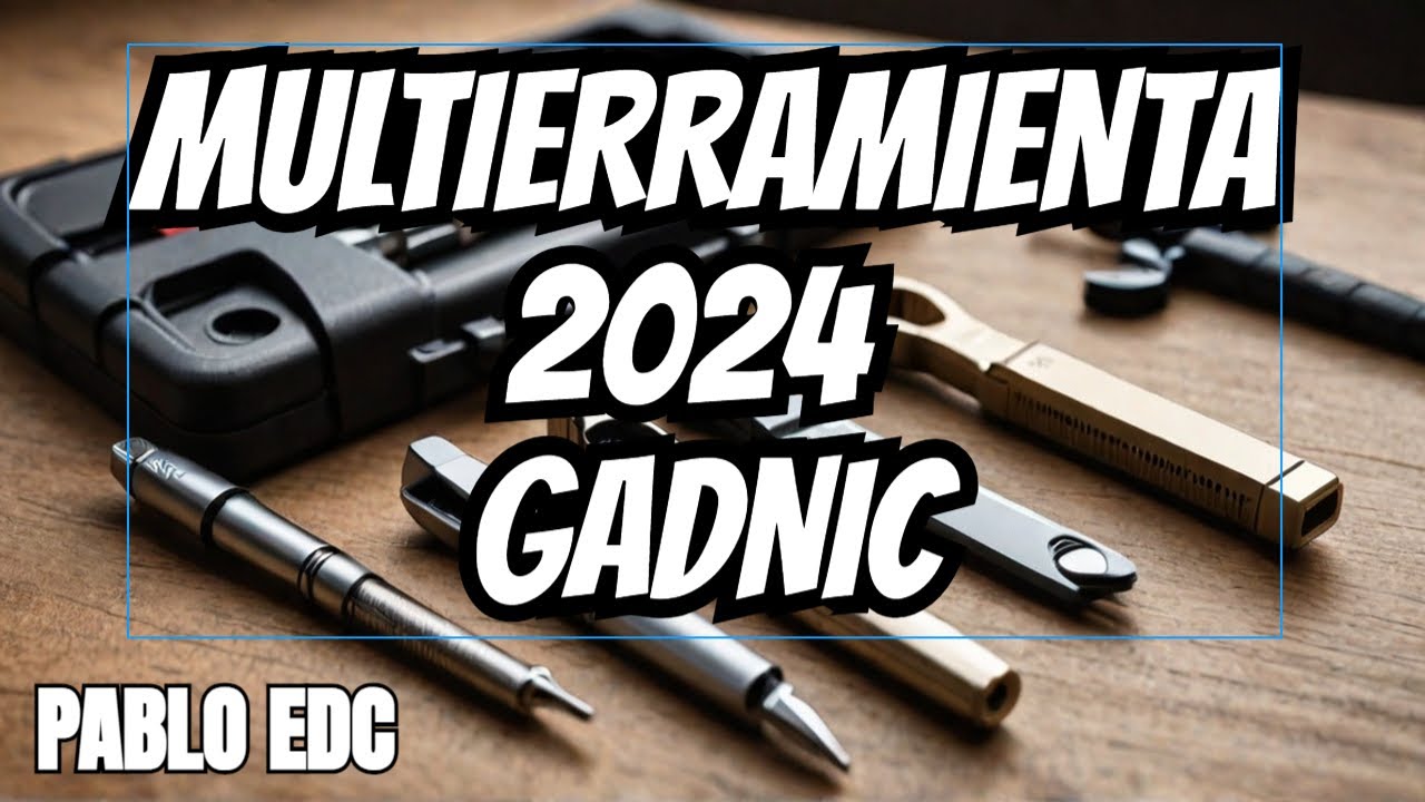 MULTIERRAMIENTA GADNIC EDC ECONOMICO 2024 #edc #knife #multierramientas #everydaycarry