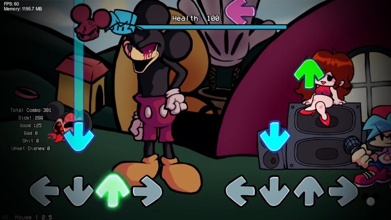 Friday Night Funkin - Vs Mouse 2.5 (v2) Release! - Crisis