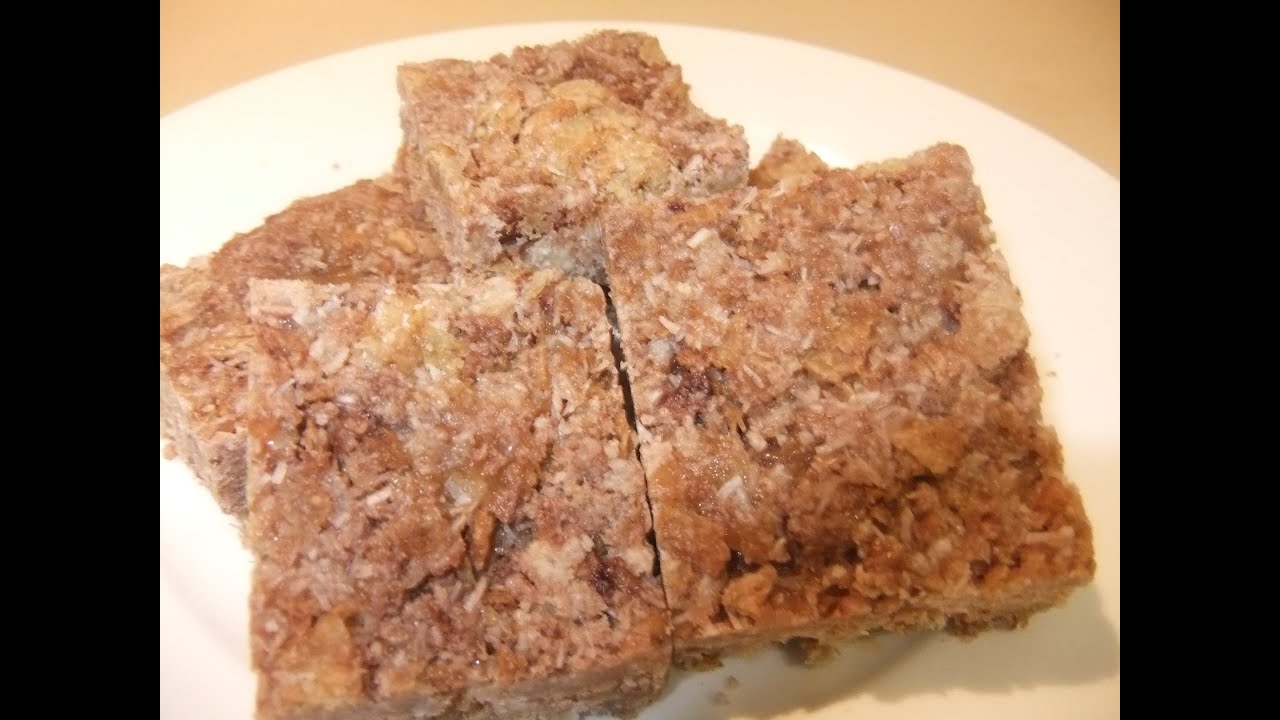 No Bake weetbix slice