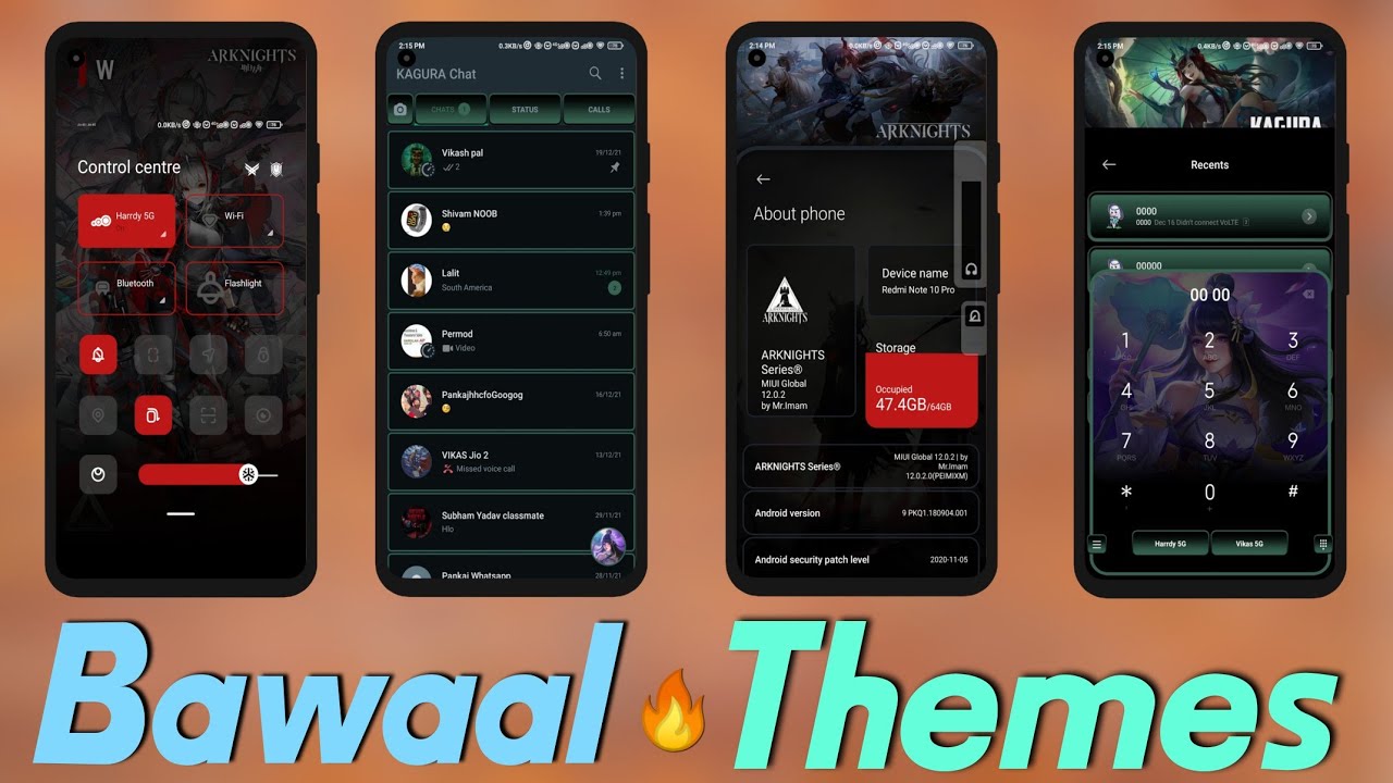 Top 3 Premium Themes For Miui 12 | Miui 12.5 Theme | Best Miui 12 themes 2021 | Vikas Pal