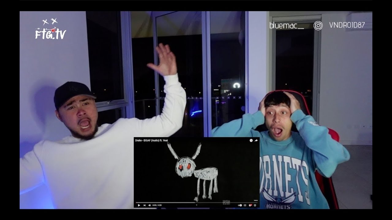 DRAKE - IDGAF ft YEAT (Aus reaction) FT VNDROID87