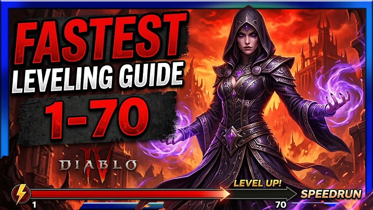 Diablo 4: Самый быстрый способ прокачки с 1 по 70 уровень в 15 сезоне &mdash; Лучший гайд по прокачке в...