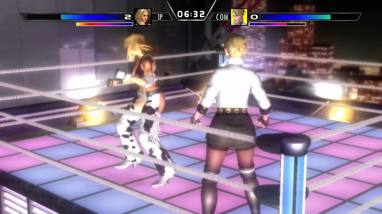 Rumble Roses XX: Dixie Clemets vs Miss Spencer