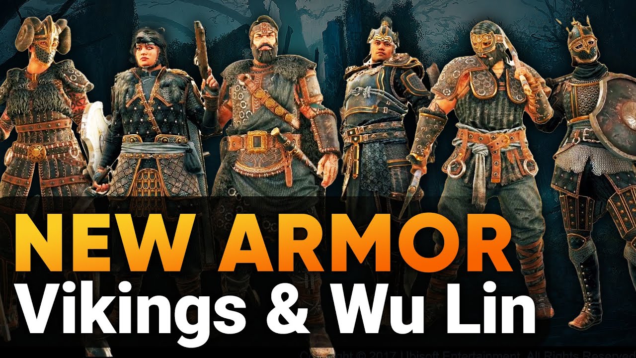 New Armor Variations For Shinobi, Vikings, Wu Lin & Outlanders! | For Honor Y7S2 VENGEANCE