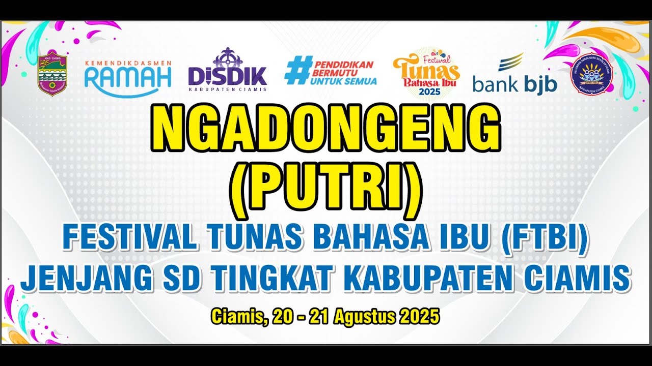 NGADONGENG PI | FTBI Tingkat Kab. Ciamis 2025