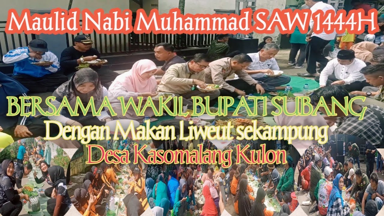 Viral Wakil Bupati Subang dan 100 kastrol liweut lebih di Desa Kasomalang Kulon