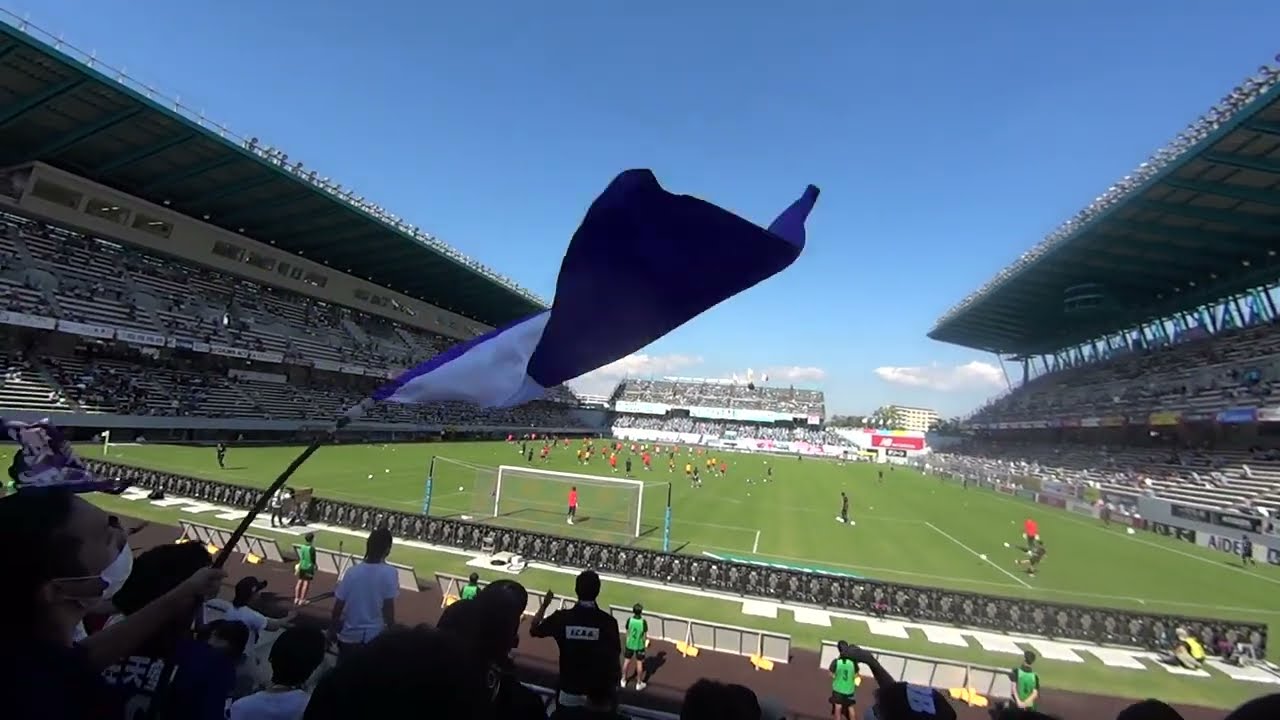 京都サンガF.C.チャント『REMEMBER』選手アップ時 京都サンガF.C.vsサガン鳥栖 2022-10-01