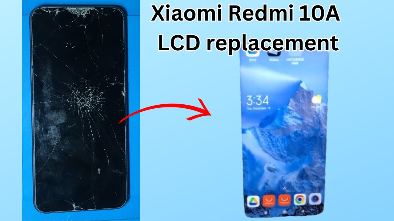 Xiaomi Redmi 10A LCD replacement