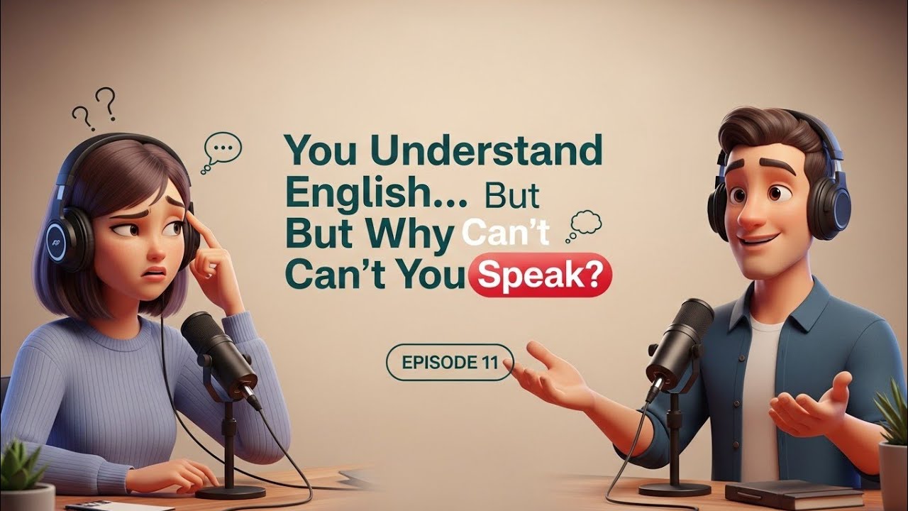 You Understand English... But Why Can't You Speak? 🤔 | Easy English Listening Podcast | EP 11