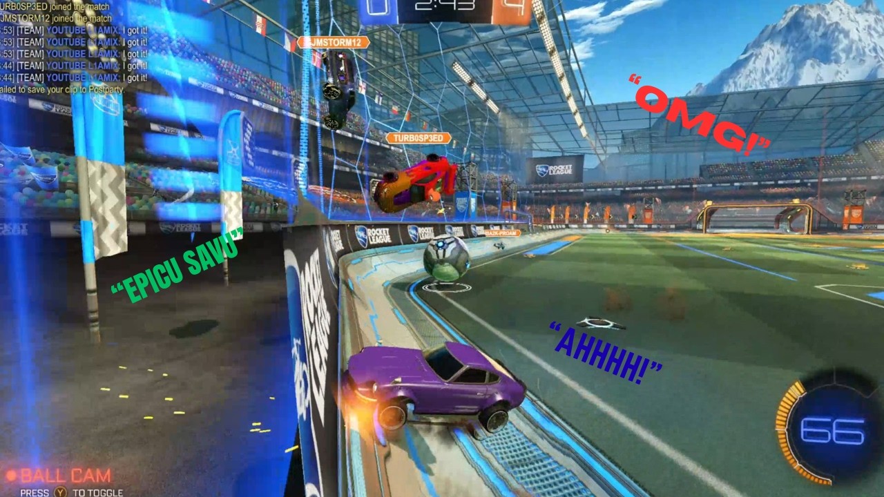 The 2am Rocket League experience...