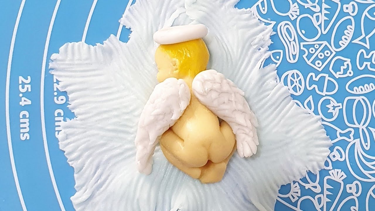 Sara's sugarland | baby angel fondant