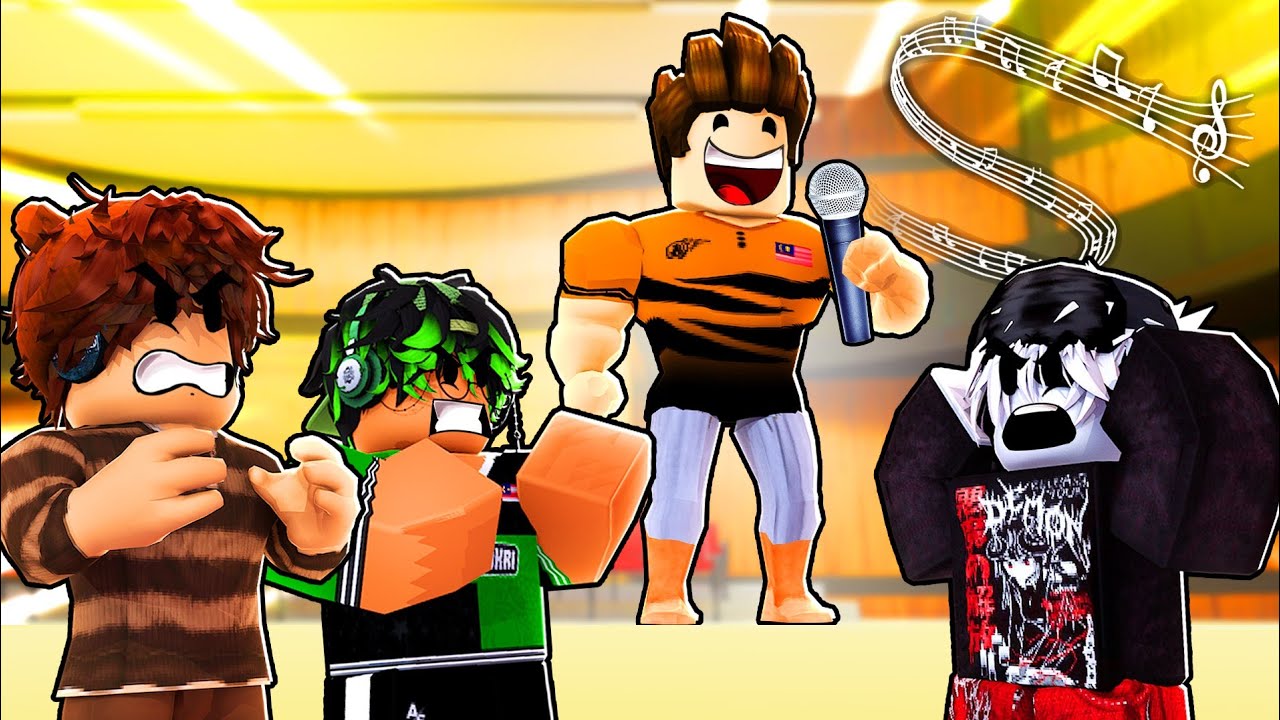 Menyanyi Dalam Roblox!!! Ramai Benci Horangi Menyanyi Sebab Suara Sumbang!!! 🔥🎤🔥(Roblox Malaysia)