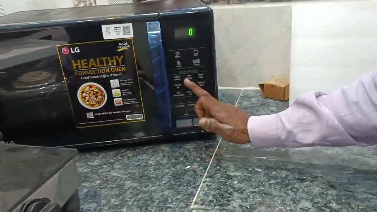 LG microwave Demo and Installation