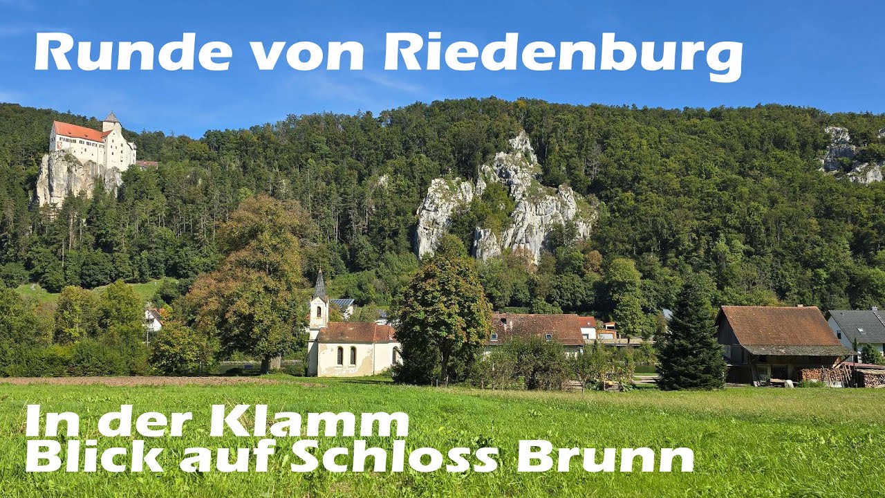 In der Klamm - Blick auf Schloss Prunn - Runde von Riedenburg