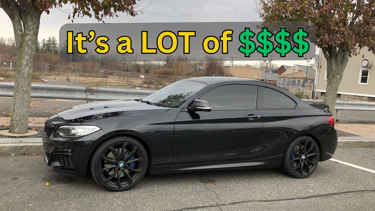 Here's What it REALLY Costs to Maintain a BMW M240i? (FULL Breakdown)