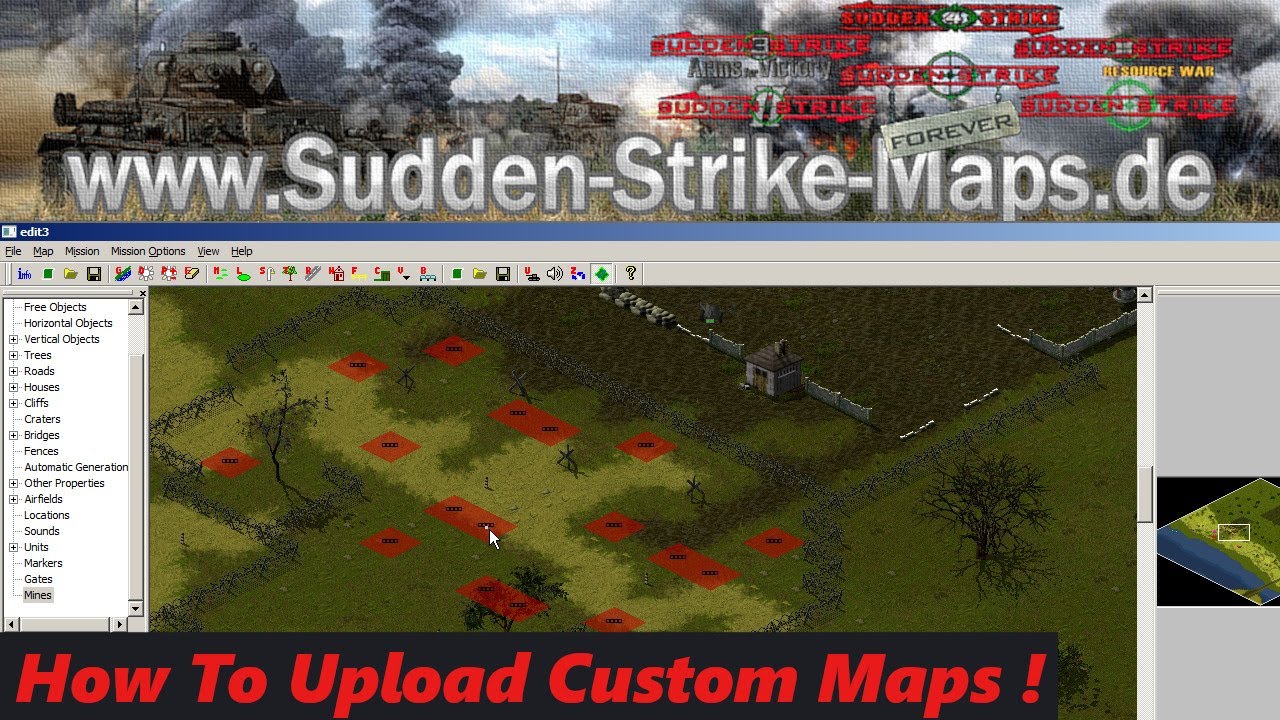 Uploading Your Sudden Strike Maps To Sudden-Strike-Maps.De