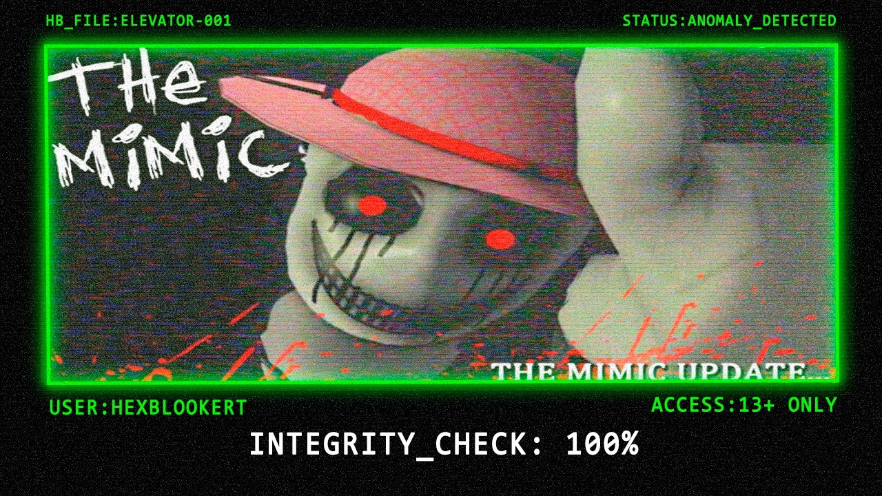 [MIMIC] 😨 The Scary Elevator! Roblox Game