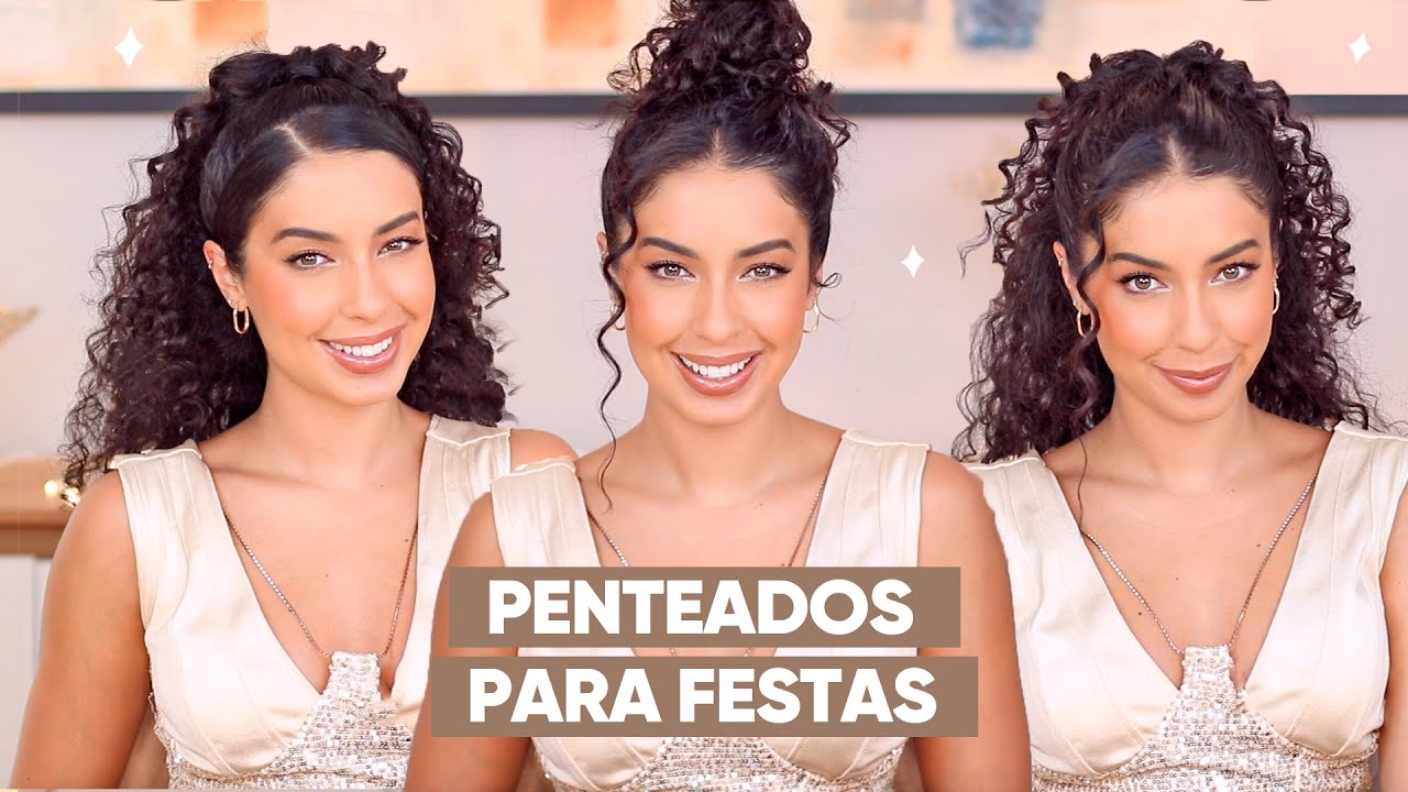 3 PENTEADOS PRA FESTAS DE NATAL E ANO NOVO | JULIANA LOUISE