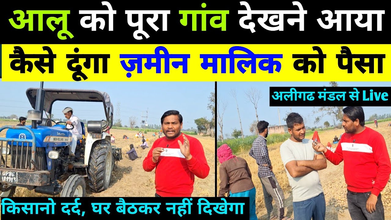 2026 मे ऐसा आलू नहीं देखा 👉 सिर्फ Real farmer किसानो के साथ खड़ा | aalu ka rate | aaj ka aalu bhav 