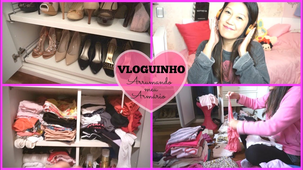 Arrumando o Armário de Roupas e gravando Sims ♡ Vlog