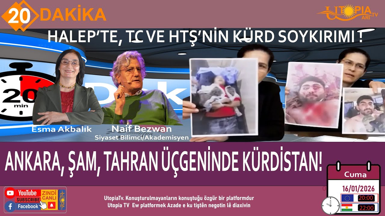 ANKARA, ŞAM, TAHRAN &Uuml;&Ccedil;GENİNDE K&Uuml;RDİSTAN!