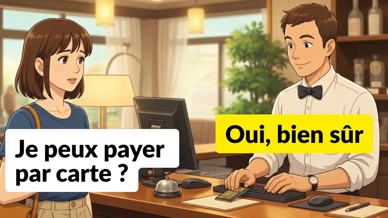 10 Short French Conversations | French for Beginners | A1-A2-B1