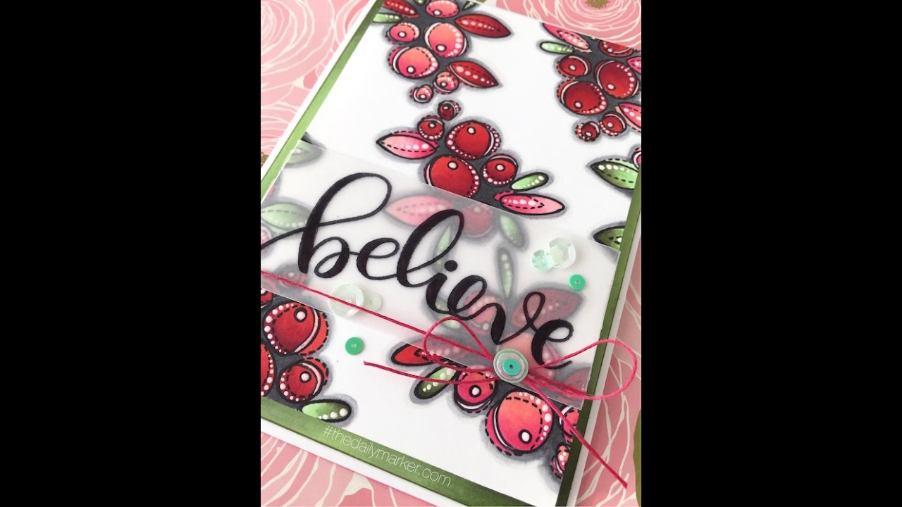 Quick Copic Coloring #Believeintheseason