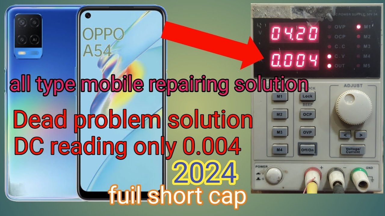 OPPO A54 Dead problem solution || how to oppo a54 dead solution