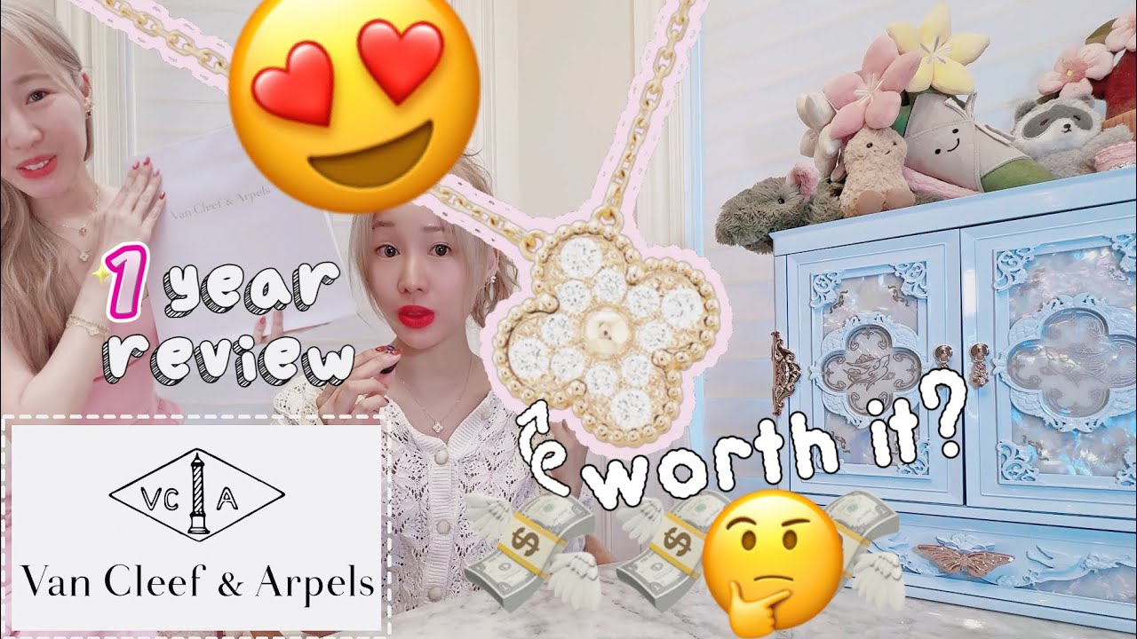 Van Cleef Vintage Alhambra Diamond Pave pendant 1 year review and thoughts