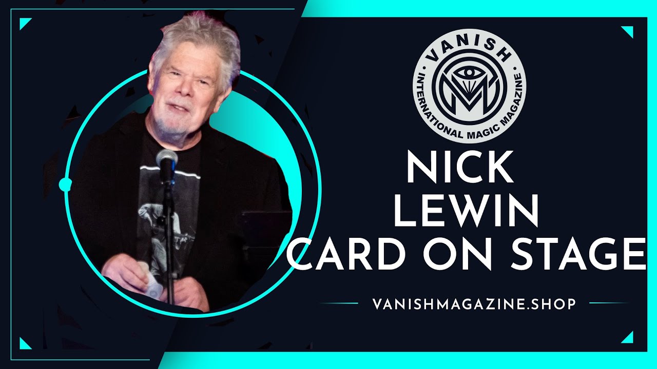 Card Handling for Stand Up Magic by Nick Lewin