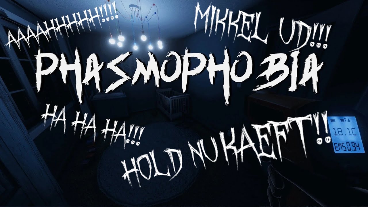 AAAHHH!!!! HJÆLP!! Dansk Phasmophobia med IZEclabs content