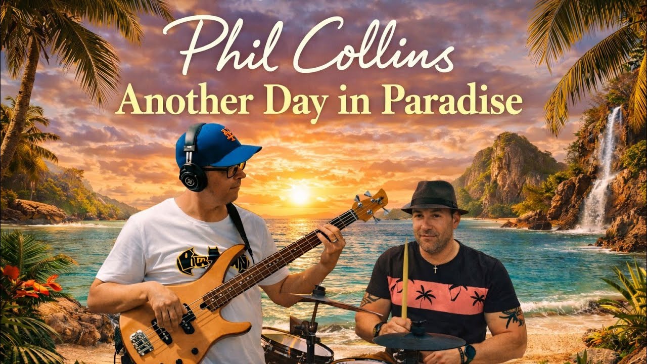 Another Day In Paradise(Phill Collins) Drums And Bass Cover
