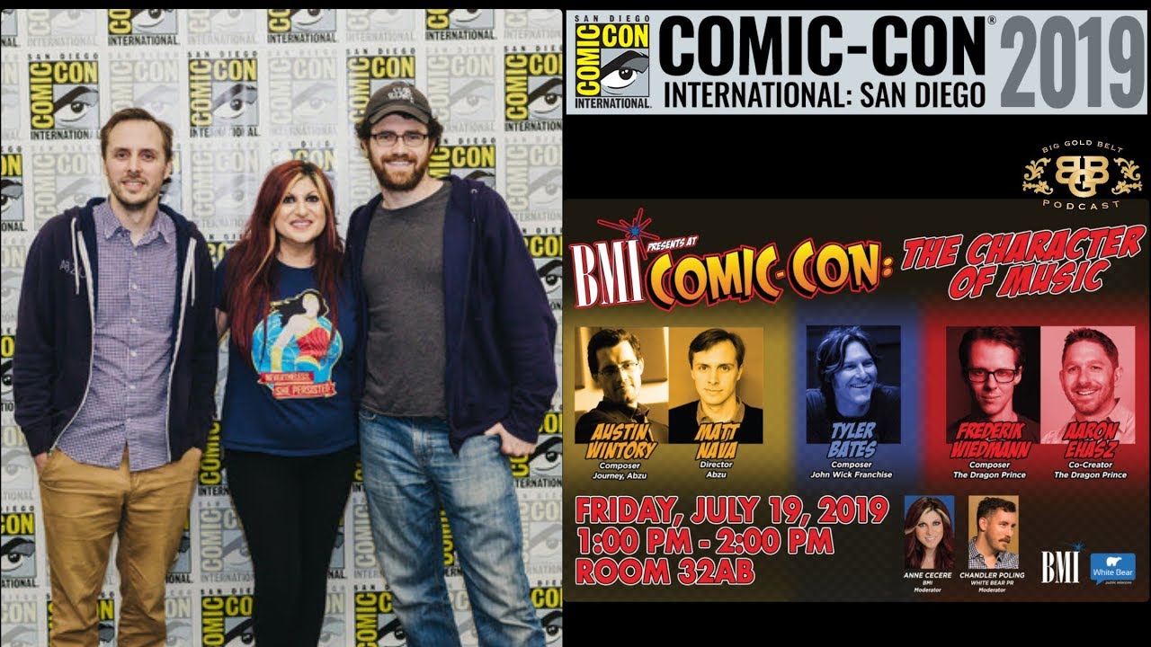 Austin Wintory &  Matt Nava Interview | SDCC 2019 | THE CHARACTER OF MUSIC