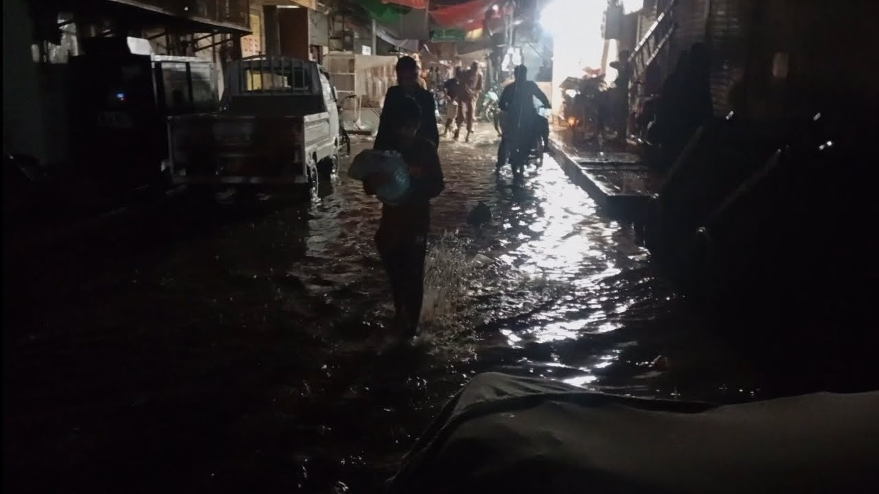 29 ویں شب اور موصولہ دھار بارش 
