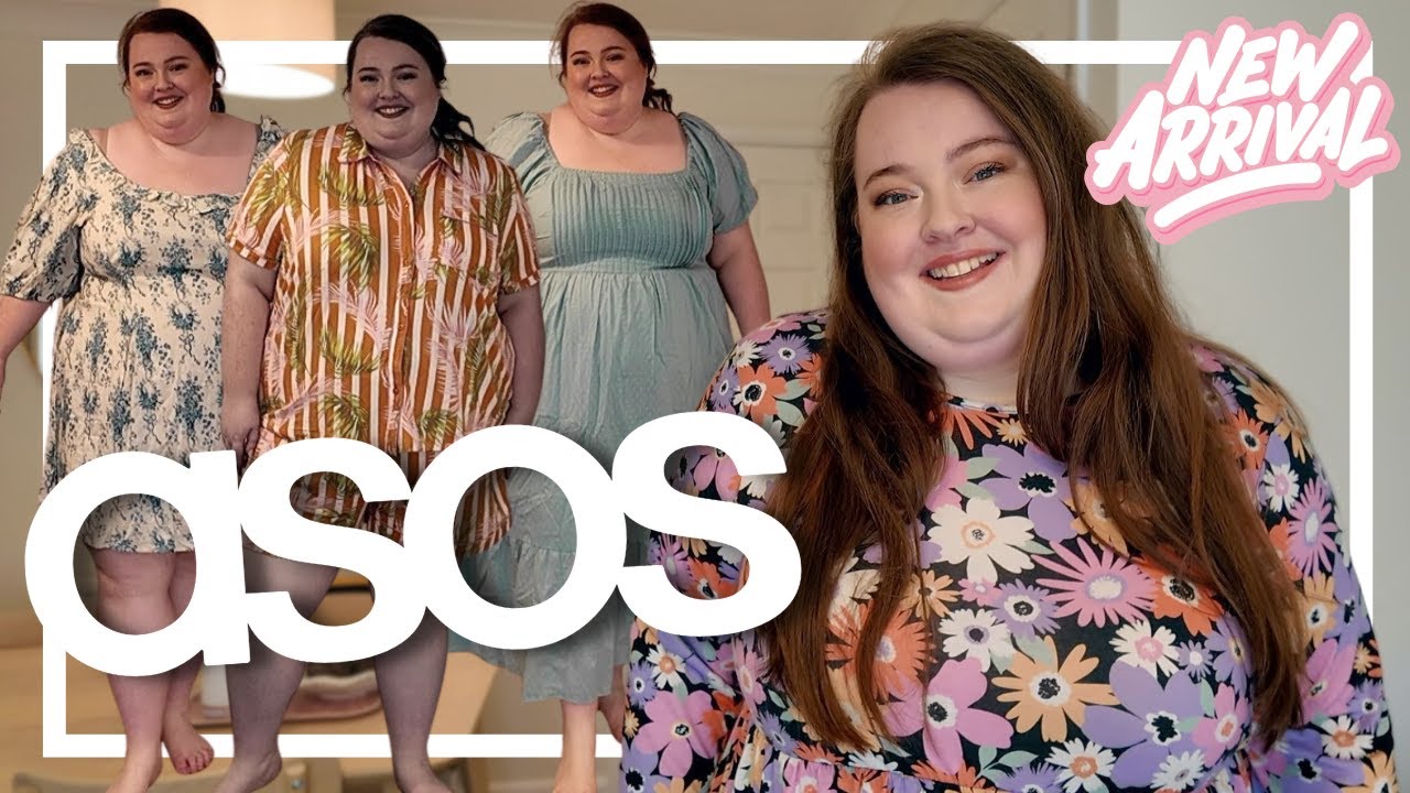 SUMMER DRESSES, PJS & MORE | ASOS plus size fashion try on haul | 2024