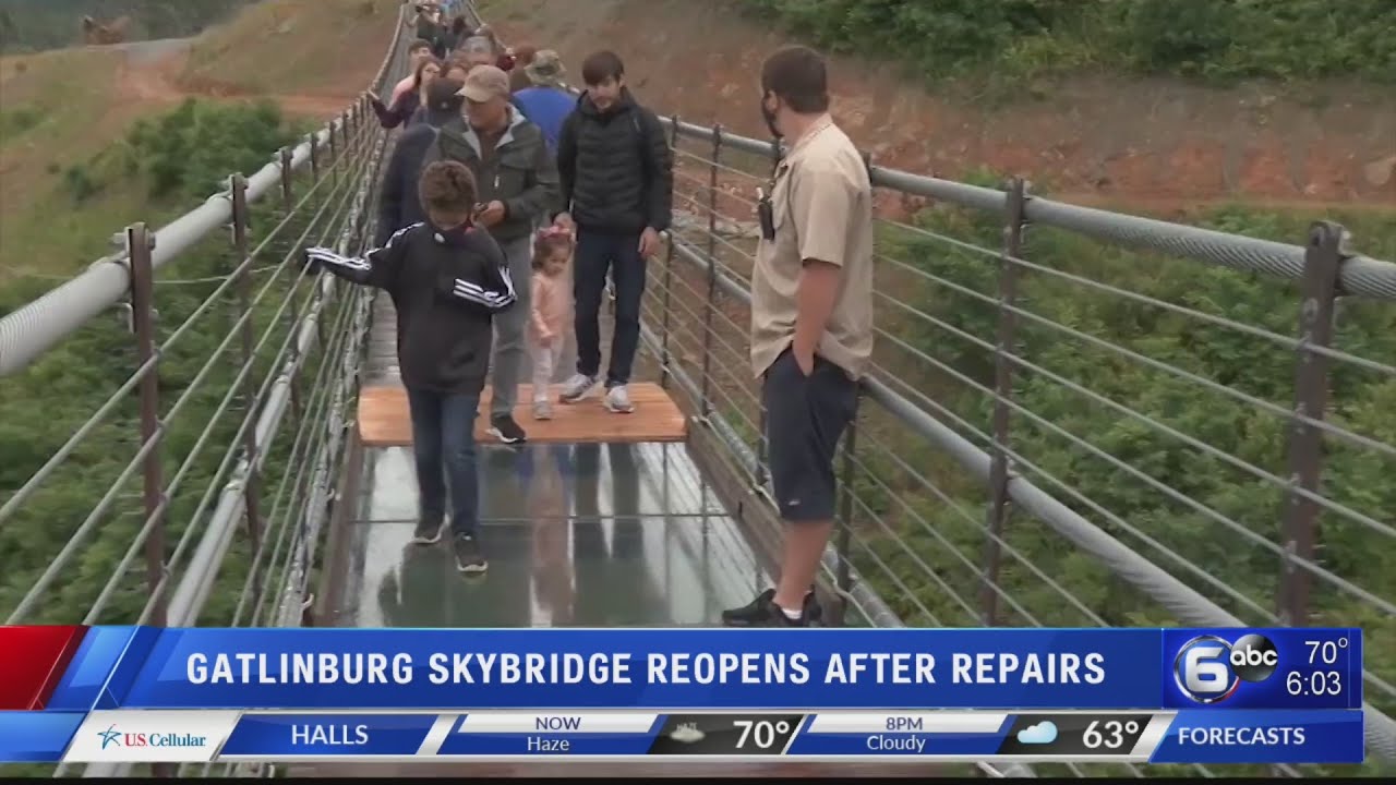 Gatlinburg Skybridge reopens after repairs
