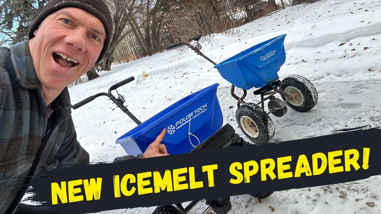 New Ice Melt Spreader - Earthway Polar Tech 90365