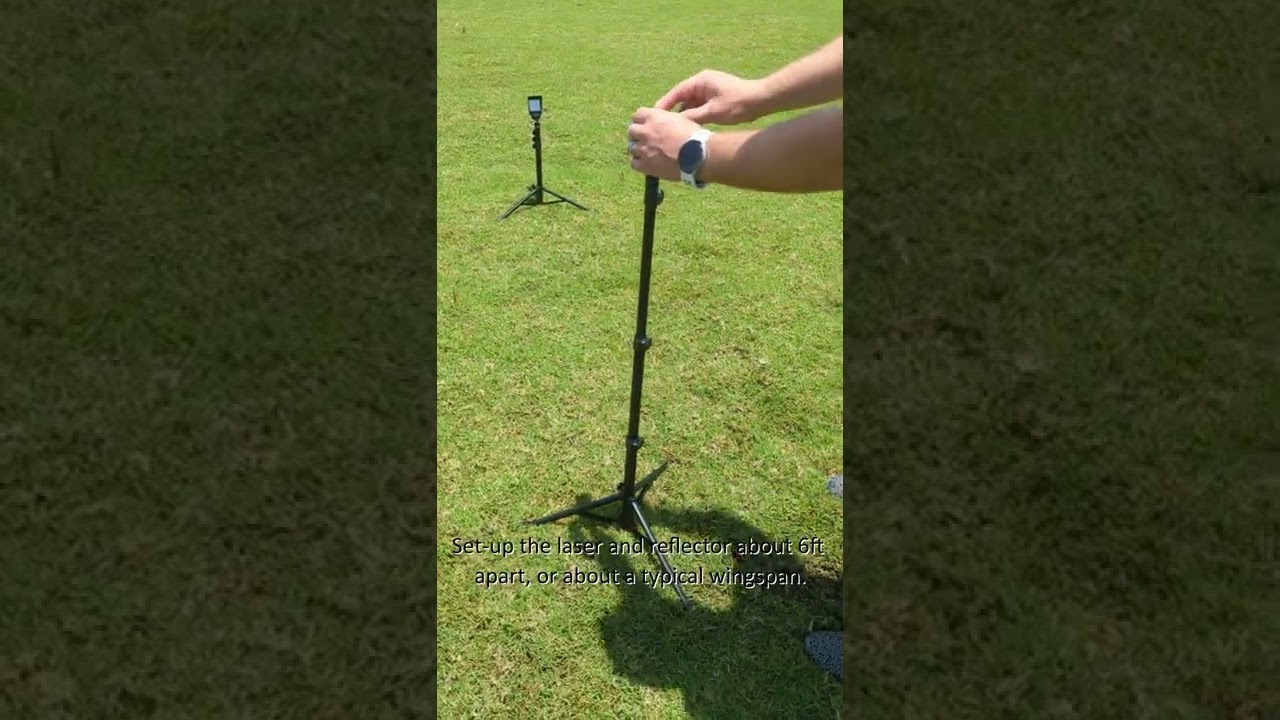 Dashr - 40 yard dash setup outdoors
