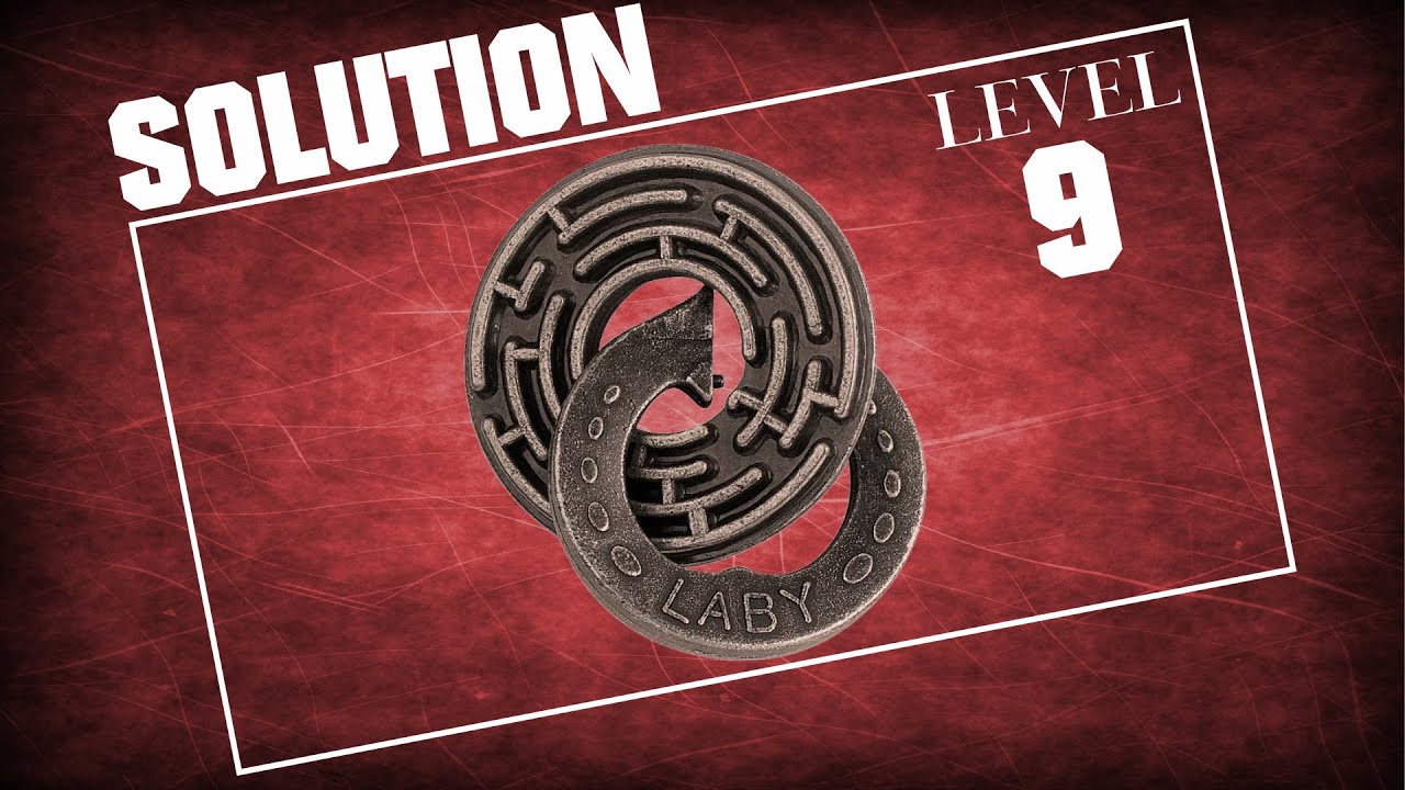 Cast Laby from Hanayama - Solution