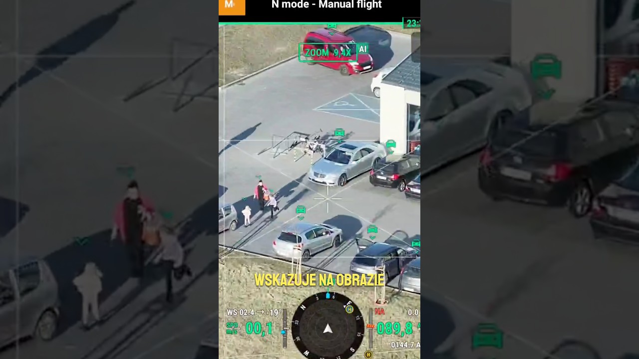 Dron szuka mi ludzi 🫣 #dji #fpv #matrice4d #ai